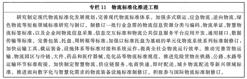国务院办公厅关于印发“十四五”现代物流发展规划的通知(图11)