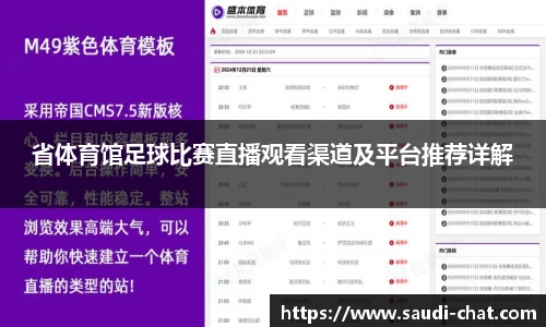 省体育馆足球比赛直播观看渠道及平台推荐详解
