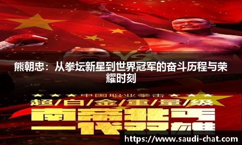 熊朝忠：从拳坛新星到世界冠军的奋斗历程与荣耀时刻