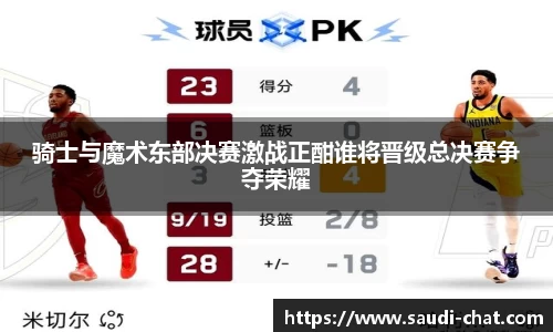 骑士与魔术东部决赛激战正酣谁将晋级总决赛争夺荣耀